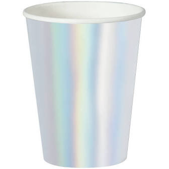 12oz Iridescent Cups