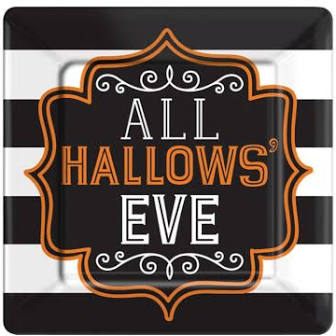 All Hallows Eve Dessert Plates, 7 inch*
