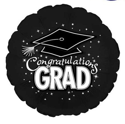 Congrats Grad Party 18'' Balloon (Various Colors)