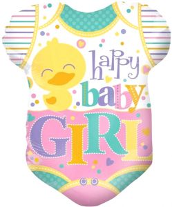 Baby girl onesie 18''