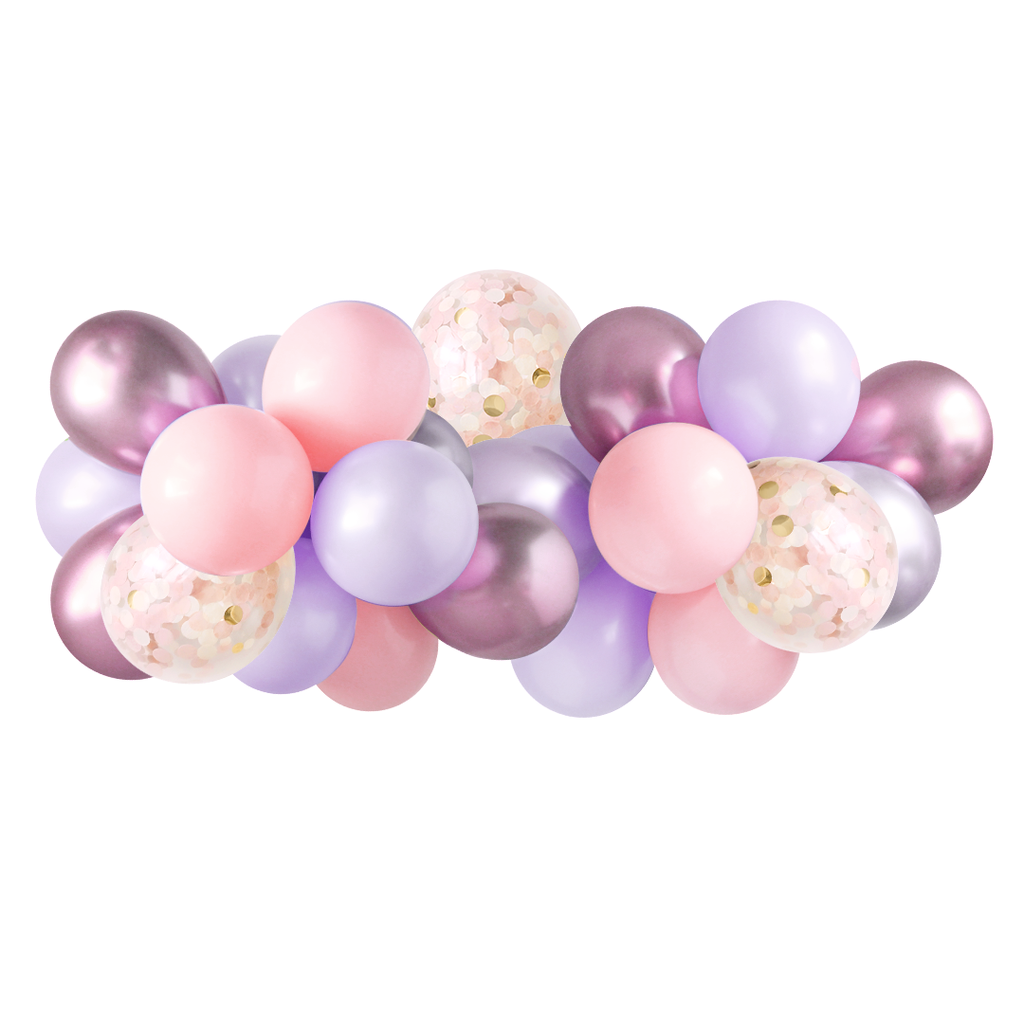 DIY Balloon Garland Kit - Lilac Rose - 5ft