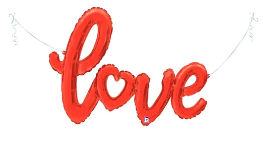 Red Love Air-Filled Banner