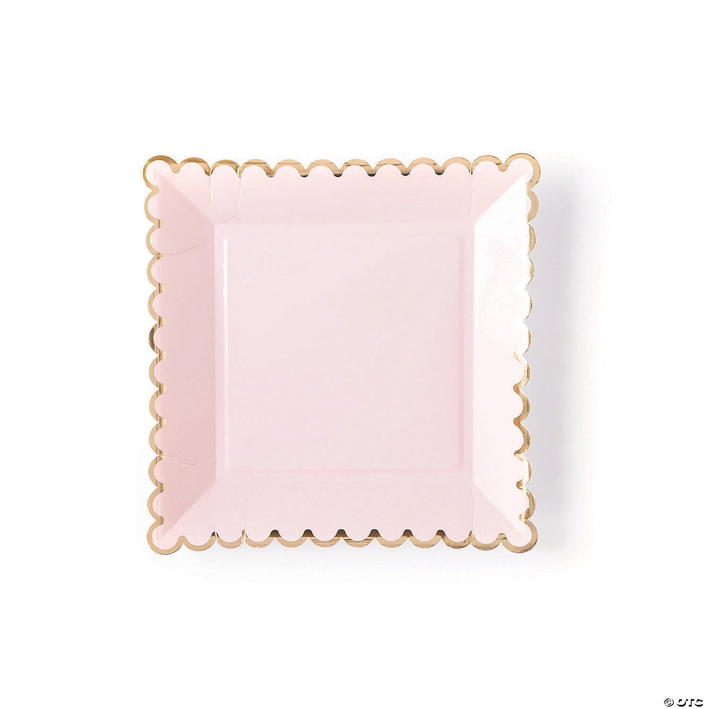 Blush Paper Dinner Plates 12 ct