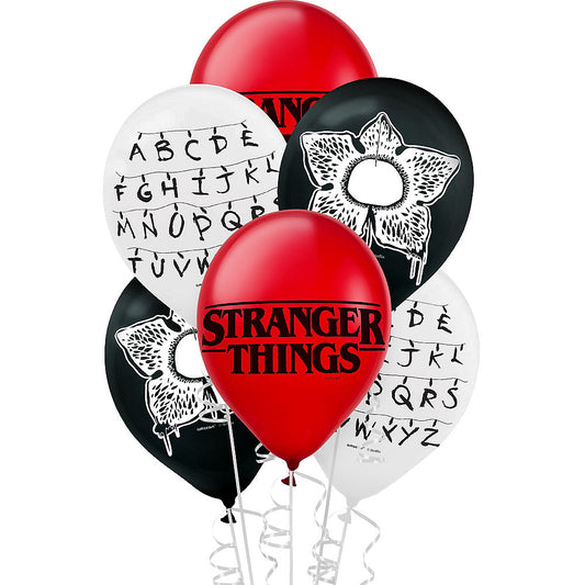 Stranger Things Balloons 6ct