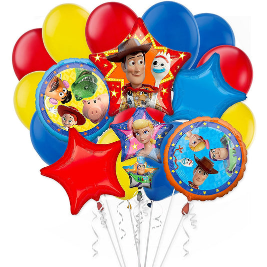 Toy Story 4 Balloon Bouquet, 17pc