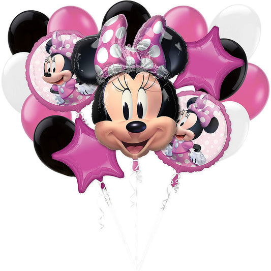 Minnie Mouse Forever Balloon Bouquet, 17pc