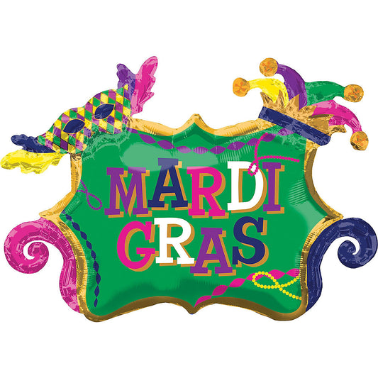 XL Mardi Gras Balloon