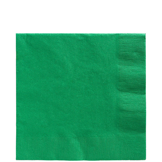 Festive Green Lunch Napkins 20ct