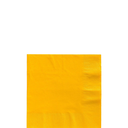 Yellow Lunch Napkins 20ct