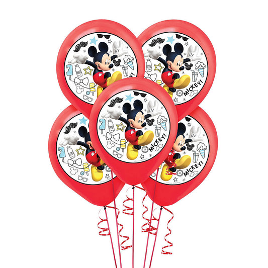 Mickey Mouse Balloons 5ct