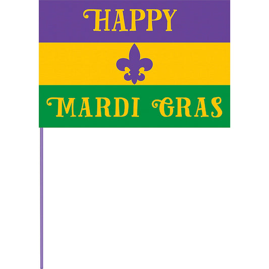 Mardi Gras Flag