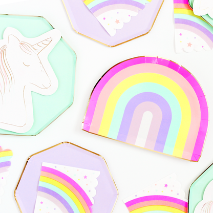 Rainbow Paper Napkins