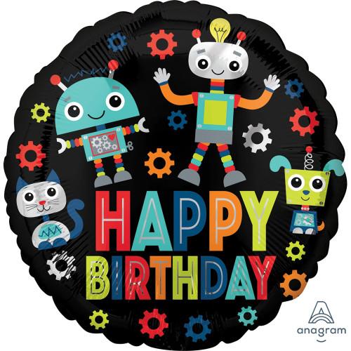 Robot Happy Birthday