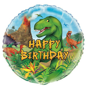 Dinosaur Land Birthday 18''