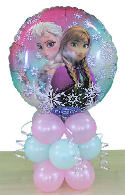 Frozen Theme Balloon Centerpieices