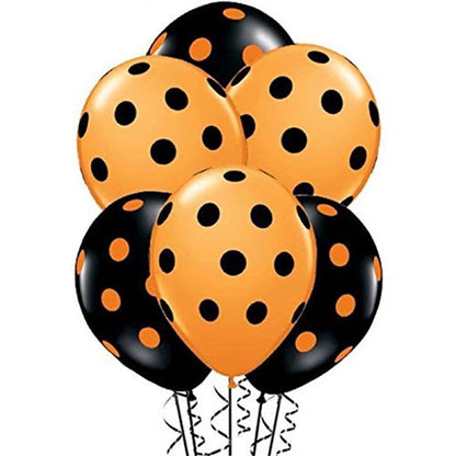 Polka Dot Latex Balloons