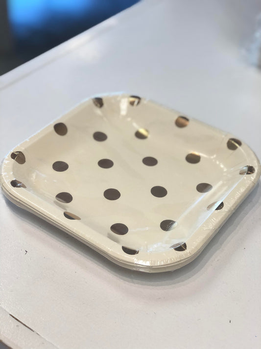 Basic 7" Plates - Cream