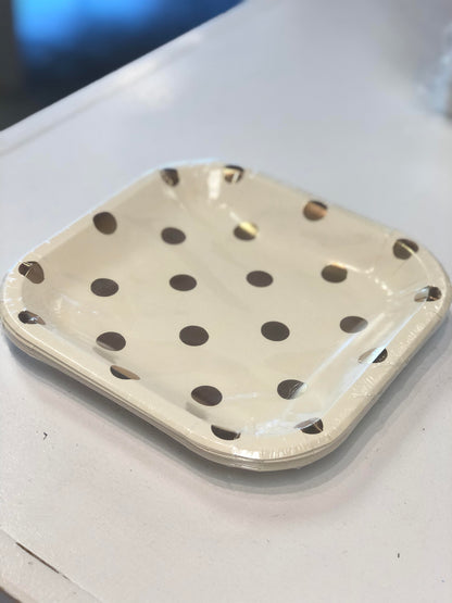 Basic 7" Plates - Cream